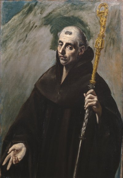 Nursiai Szent Benedek, 1577-1579 alkotó: El Greco