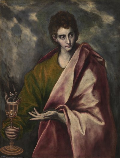 Szent János evangélista, c. 1605 alkotó: El Greco
