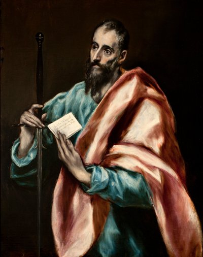 Spanyol: San Pablo Apóstol Szent Pál apostol alkotó: El Greco