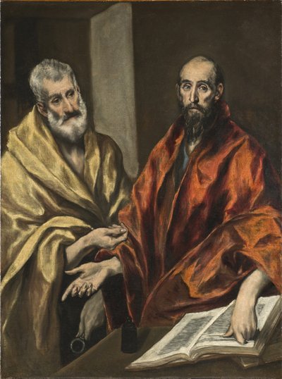 Szent Péter és Szent Pál alkotó: El Greco