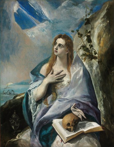 A bűnbánó Mária Magdolna alkotó: El Greco