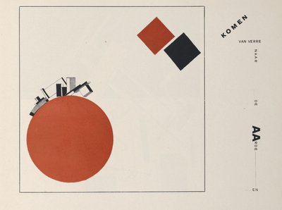 Két négyzetről, 1922. alkotó: Eliezer Markowich Lissitzky