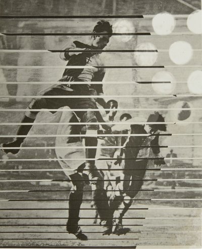 labdarúgó, 1926. alkotó: Eliezer Markowich Lissitzky