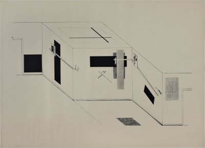 Kestnermappe Proun, Rob. Levnis és Chapman GmbH Hannover -6 alkotó: Eliezer Markowich Lissitzky