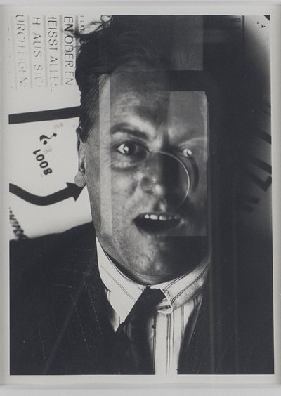 Kurt Schwitters, c. 1924. alkotó: Eliezer Markowich Lissitzky