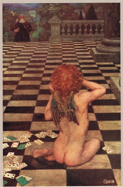 Cupido és Campaspe, illusztráció a 