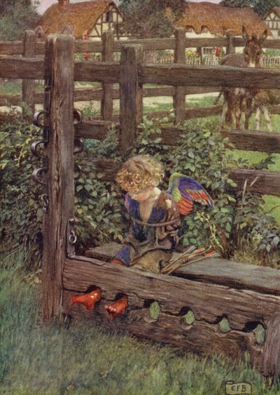 Egy-egy könnycsepp-e, amely gyöngyszemként viseli? Itt áll a tolvaj (színes litó) alkotó: Eleanor Fortescue Brickdale