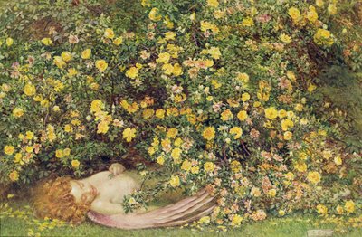 Június halott (akvarell papíron) alkotó: Eleanor Fortescue Brickdale