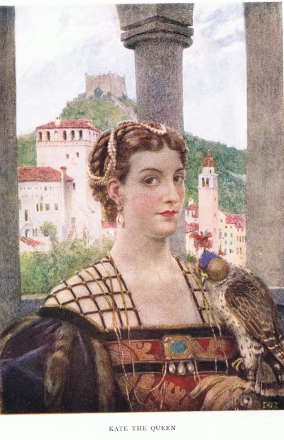 Kate királynő alkotó: Eleanor Fortescue Brickdale