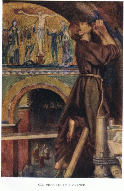 Régi képek Firenzében alkotó: Eleanor Fortescue Brickdale