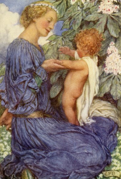 Az utolsó út együtt (színes litó) alkotó: Eleanor Fortescue Brickdale