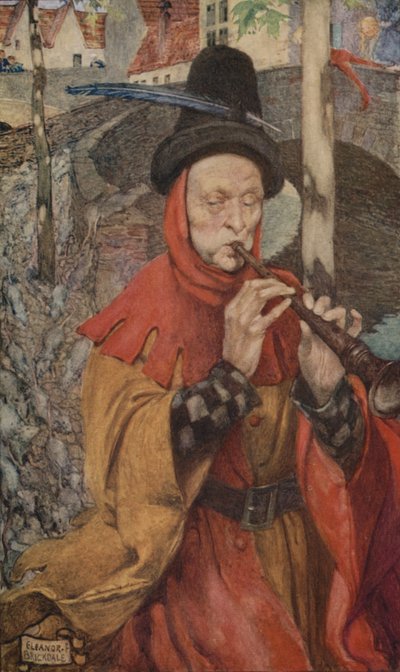 The Pied Piper (színes litó) alkotó: Eleanor Fortescue Brickdale