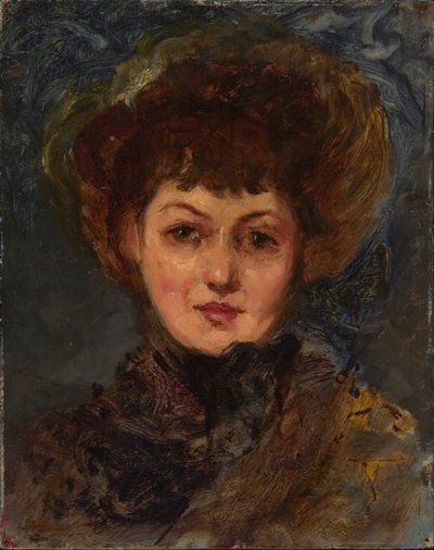 John Gellatly asszony portréja alkotó: Eleanor Greatorex