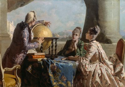A földrajz óra alkotó: Eleuterio Pagliano