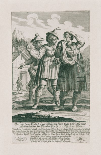 Az 1703-as tiroli védelem: Tyrollerische Scharff-Schützen nők alkotó: Elias Baeck