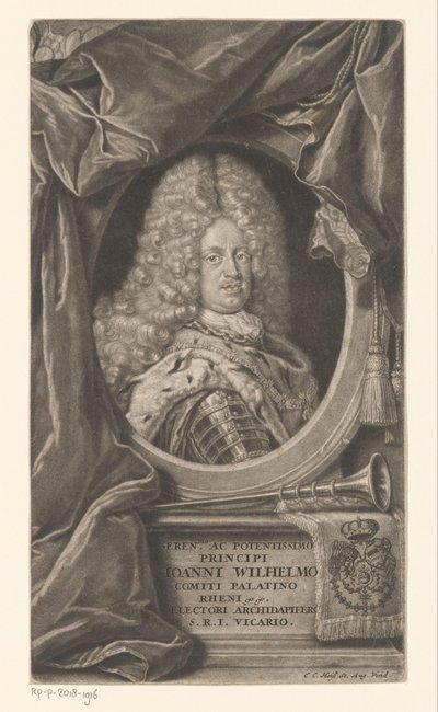 Johann Wilhelm portréja alkotó: Elias Christopf Heiss