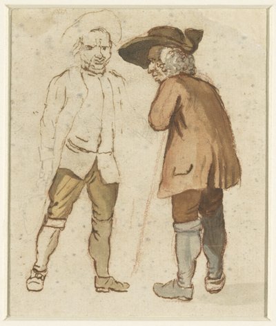 Két öreg gazda beszélget alkotó: Elias Martin (possibly)