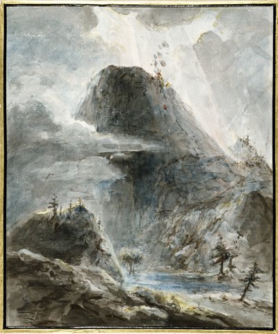Hegyi táj alkotó: Elias Martin