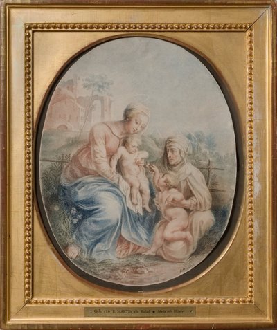 Maria und Elisabeth alkotó: Elias Martin