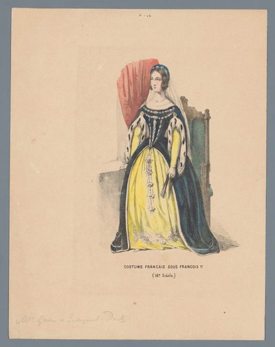 Francia jelmez Francois 1. alatt. (16. század) (cím a tárgyon) alkotó: Elias Spanier (attributed to)