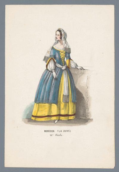 Rebecca (La Juive) / 15. század (cím a tárgyon) alkotó: Elias Spanier