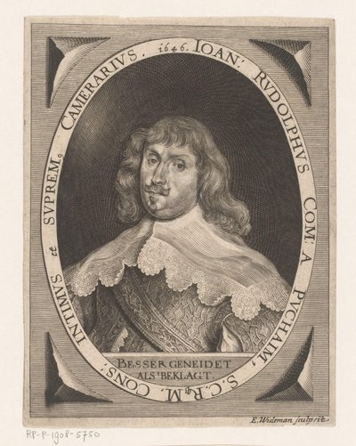 Johann Rudolph von Puchaim portréja alkotó: Elias Widemann