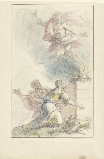 Manoach áldozata alkotó: Elias van Nijmegen