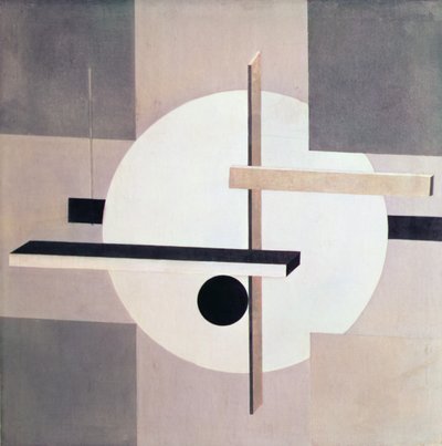 Proun R.V.N.2. alkotó: Eliezer Markowich Lissitzky