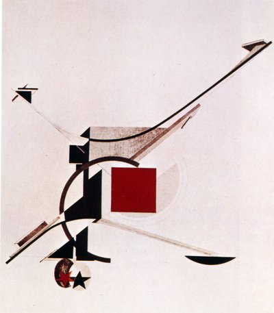 Győzelem a Nap felett alkotó: Eliezer Markowich Lissitzky