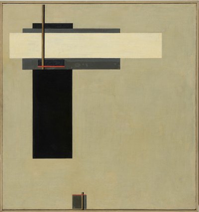 Összetétel Proun GBA 4, 1923 körül alkotó: Eliezer Markowich Lissitzky