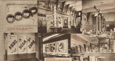 Szovjetunió. A kölni nemzetközi sajtókiállítás szovjet pavilonjának katalógusa, 1928 alkotó: Eliezer Markowich Lissitzky