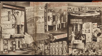 Szovjetunió. A kölni nemzetközi sajtókiállítás szovjet pavilonjának katalógusa, 1928 alkotó: Eliezer Markowich Lissitzky