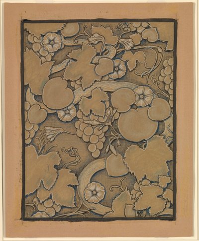 (Illusztráció Omar Khayyám Rubáiyátjához) Béléspapír alkotó: Elihu Vedder