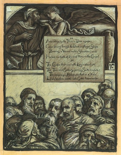 (Illusztráció Omar Khayyám Rubáiyátjához) A szakadozó szekták alkotó: Elihu Vedder