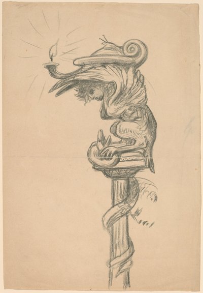 Részlet a Szőlő leánya házasságáról, c. 1890. alkotó: Elihu Vedder