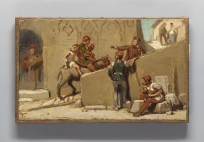 A molnár, fia és a szamár meséje alkotó: Elihu Vedder