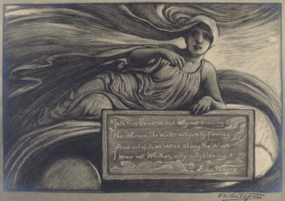 Az Univerzumba, 19. század vége – 20. század eleje. alkotó: Elihu Vedder