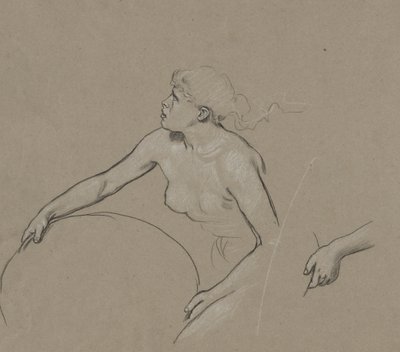 Tanulmányok a tavasz alakjához alkotó: Elihu Vedder