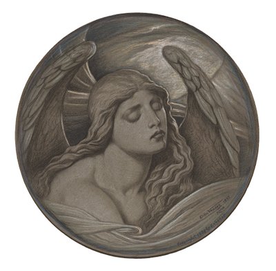 A "Soul in Bondage" tanulmánya alkotó: Elihu Vedder