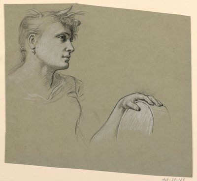 Az ábra tanulmányozása alkotó: Elihu Vedder
