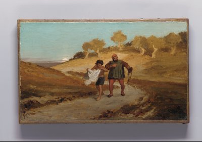 Die Fabel vom Müller, seinem Sohn und dem Esel Nr. 8 alkotó: Elihu Vedder