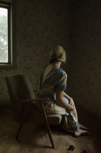 Szomorúság, 2014 (szitanyomat) alkotó: Elinleticia Högabo