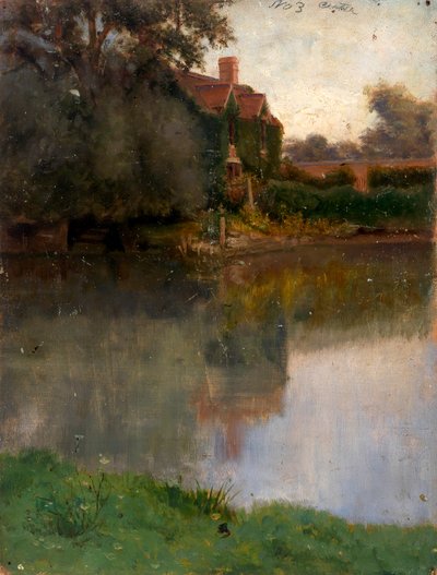 Egy patak széle alkotó: Eliphalet Fraser Andrews