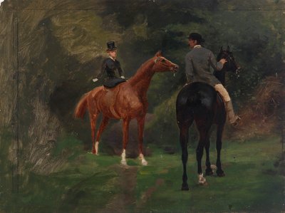 Figurák lóháton alkotó: Eliphalet Fraser Andrews
