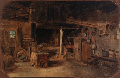 Egy kovácsműhely belseje alkotó: Eliphalet Fraser Andrews