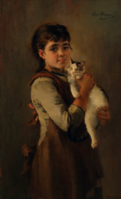 Két cica alkotó: Elisa Baronin von Ransonnet Villez Nemes