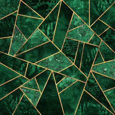 Smaragd-arany geometrikus alkotó: Elisabeth Fredriksson