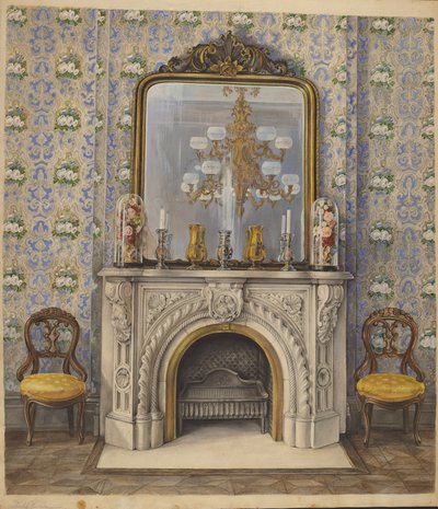Egy rajzterem része, c. 1938. alkotó: Elisabeth Fulda