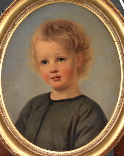 Holger Aagaard Hammerich portréja 4 évesen alkotó: Elisabeth Jerichau-Baumann