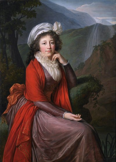 Maria Theresia Bucquoi grófnő, született Parr portréja alkotó: Élisabeth Louise Vigée Le Brun
